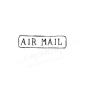 Preview: Rubber stamp - Air Mail