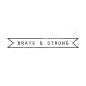 Preview: Stempel - Brave & strong