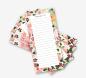 Preview: Notizblock - Shopping Liste, Einkaufsliste, Hellebores