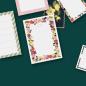 Preview: Personalisierter Notizblock A5, Hellebores