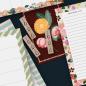 Preview: Rubber stamp - Bell flower garland