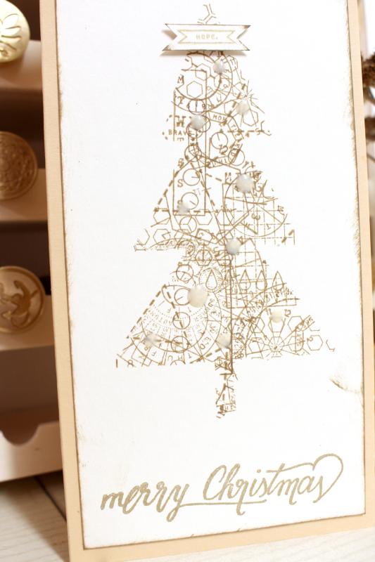 Stamp - merry christmas