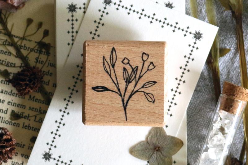 Rubber stamp - Petite spring flower