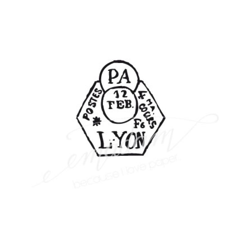 Rubber stamp - Lyon