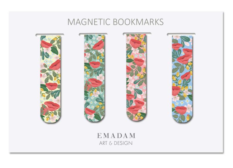 Bookmark Set, magnetic