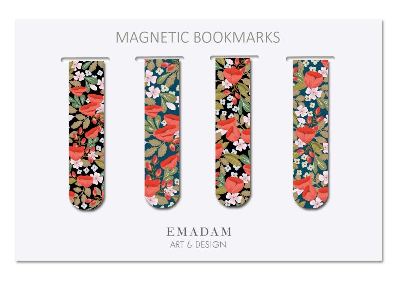 Bookmark Set, magnetic