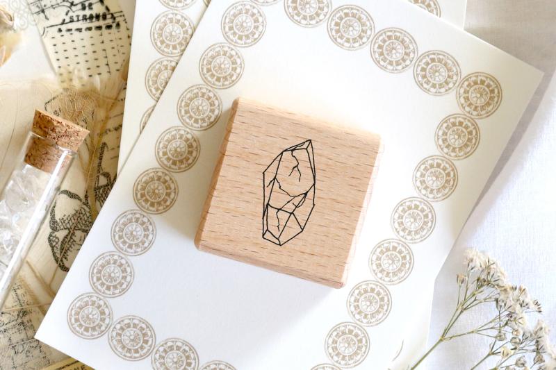 Rubber stamp - Little crystal no.1
