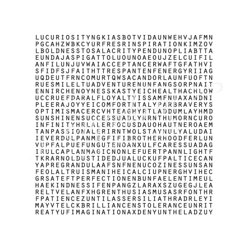 Rubber stamp - Word search