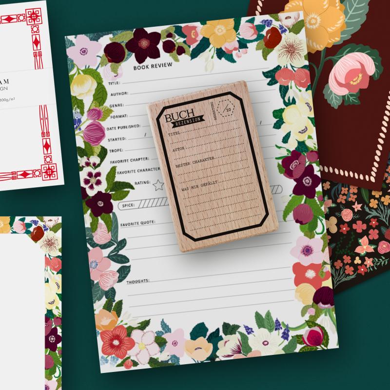 Preview: Rubber stamp - Book review (german version)