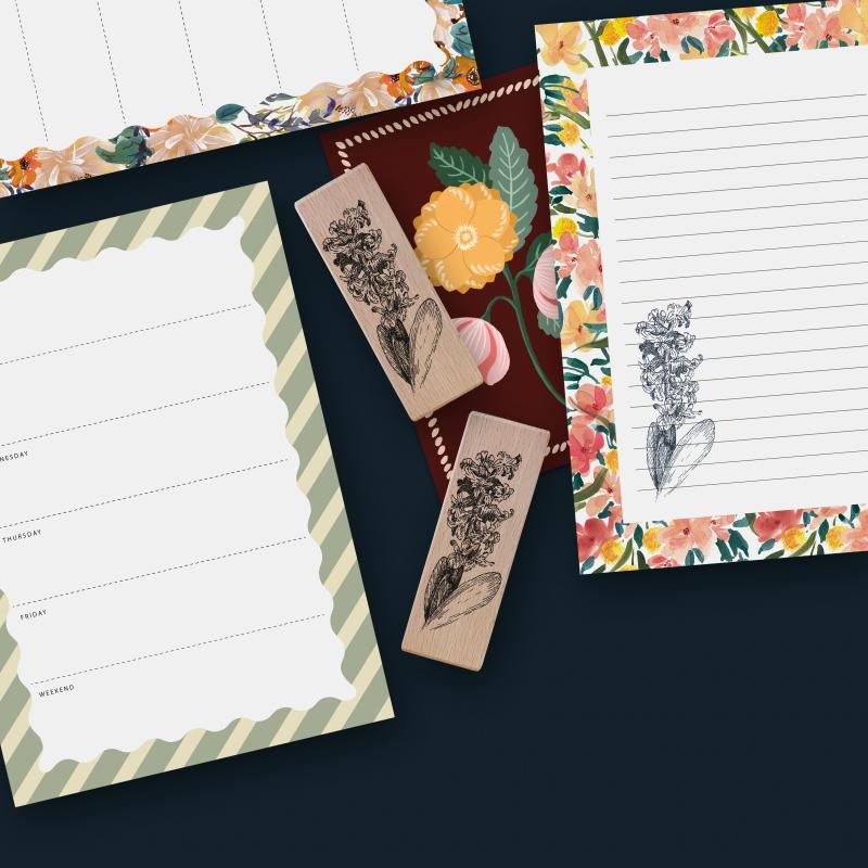 Preview: Rubber stamp - Hyacinth flower
