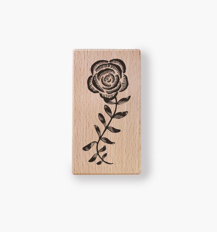 rubber stamps rose branch