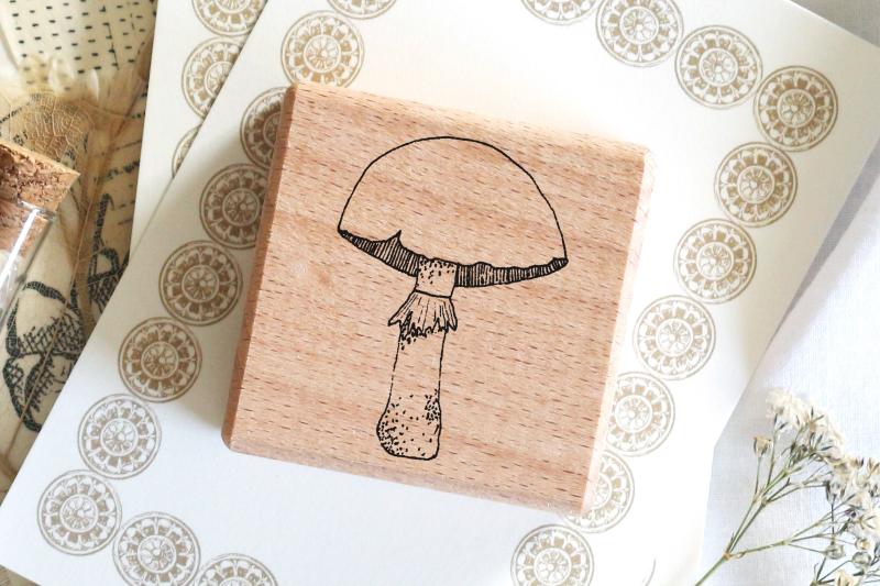 Rubber stamp - Mushroom No. 10