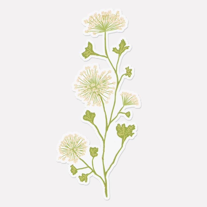 Wildblumen sticker