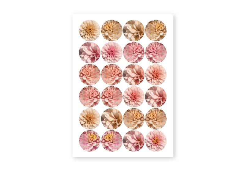 Sticker - Chrysanthemen No.1