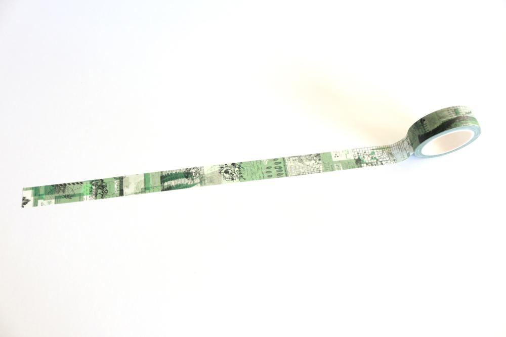 Washi Tape - Green Ephemera