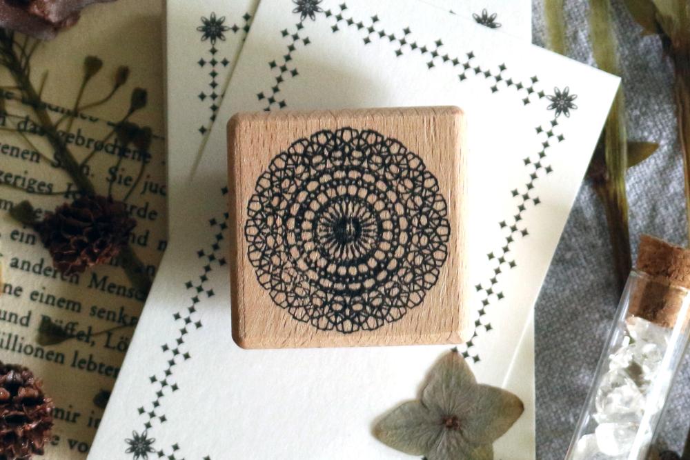 Rubber stamp - Doily