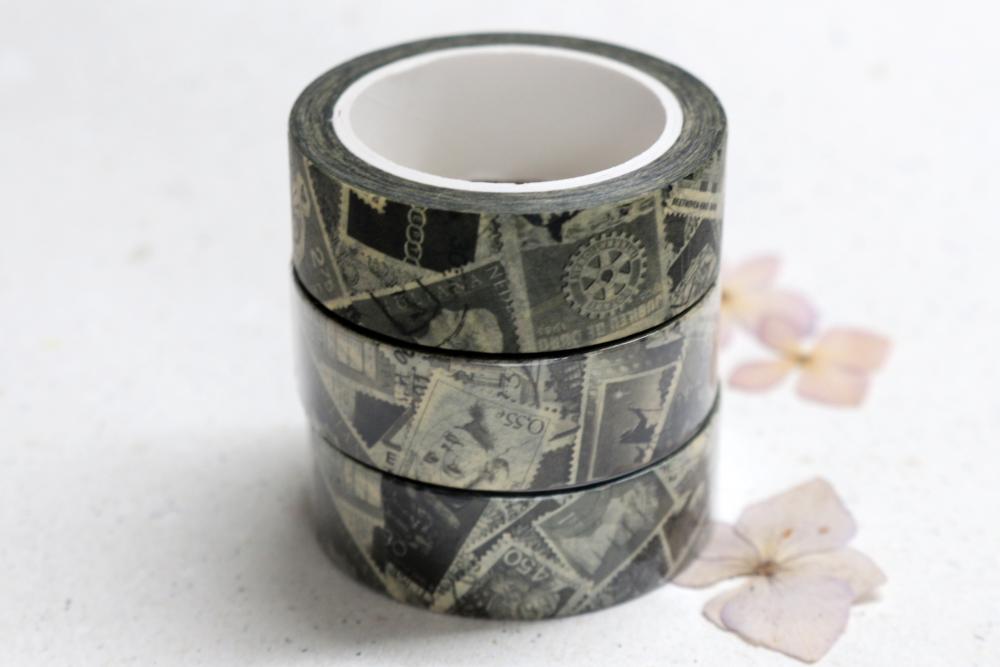Washi Tape - Antique stamps