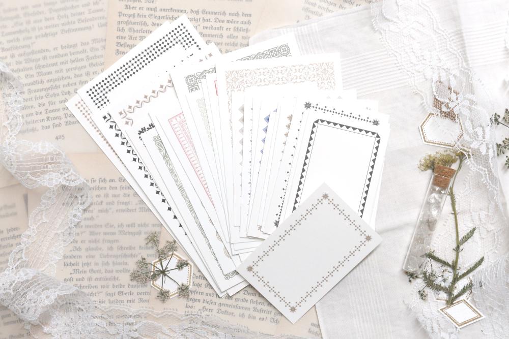 Notecards - Mixed bundle, 25 cards