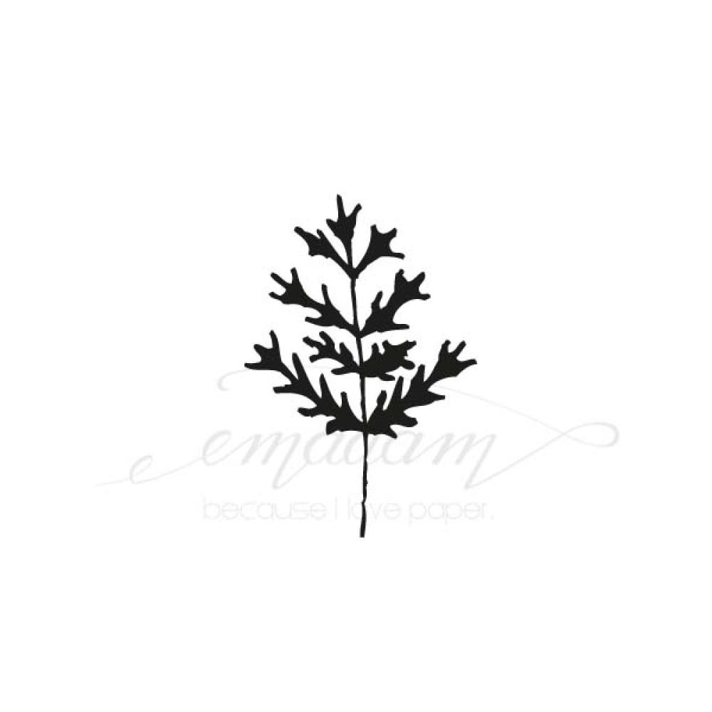 Stamp - Small pointed leaf