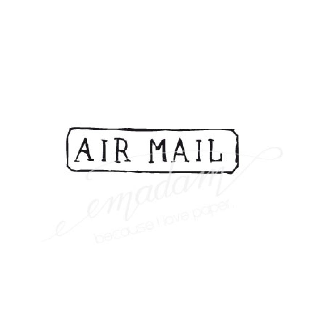 Rubber stamp - Air Mail