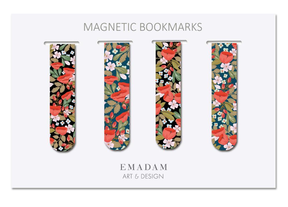 Bookmark Set, magnetic