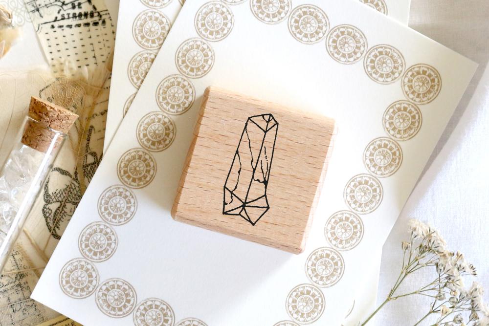 Rubber stamp - Little crystal no.2