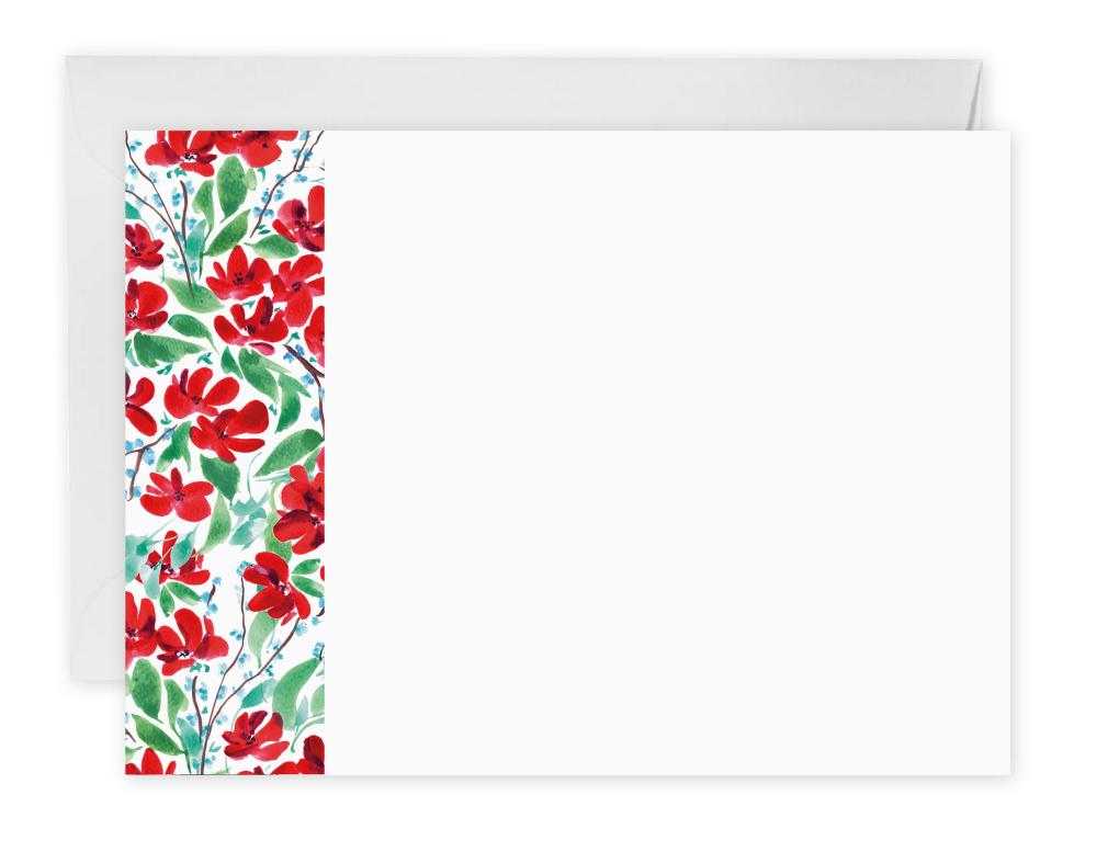 Flat cards, spring awakens, set of 10, with envelopes