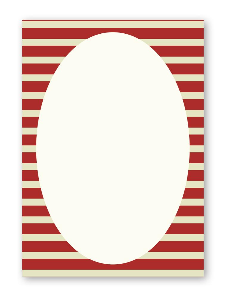 Memo Pad, A5, Stripes