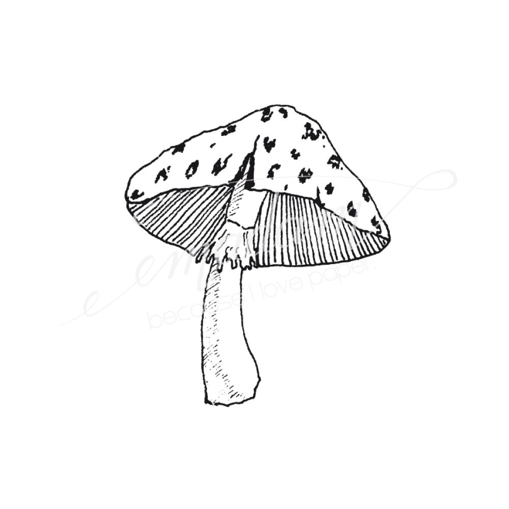 Rubber stamp - Mushroom No. 7