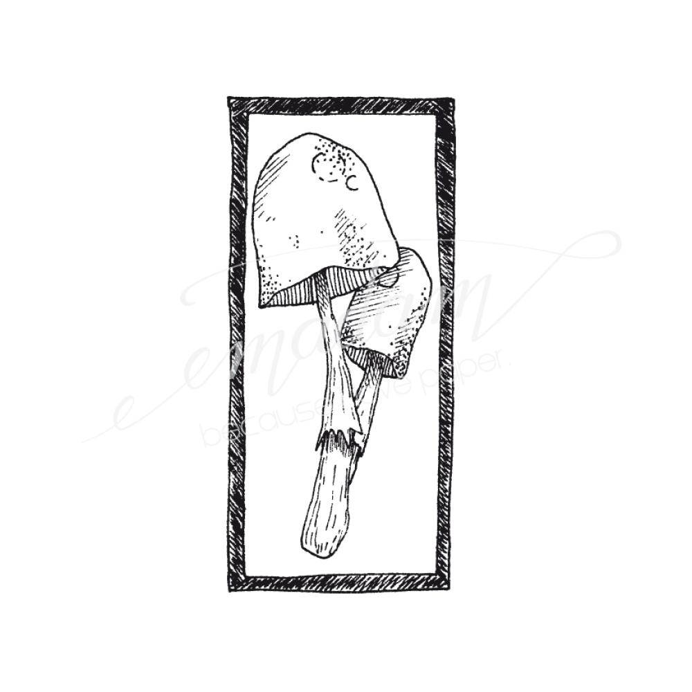 Rubber stamp - Mushroom No. 8