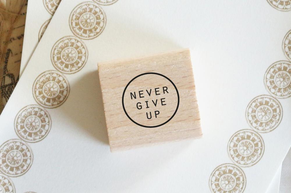 Stempel - Never give up