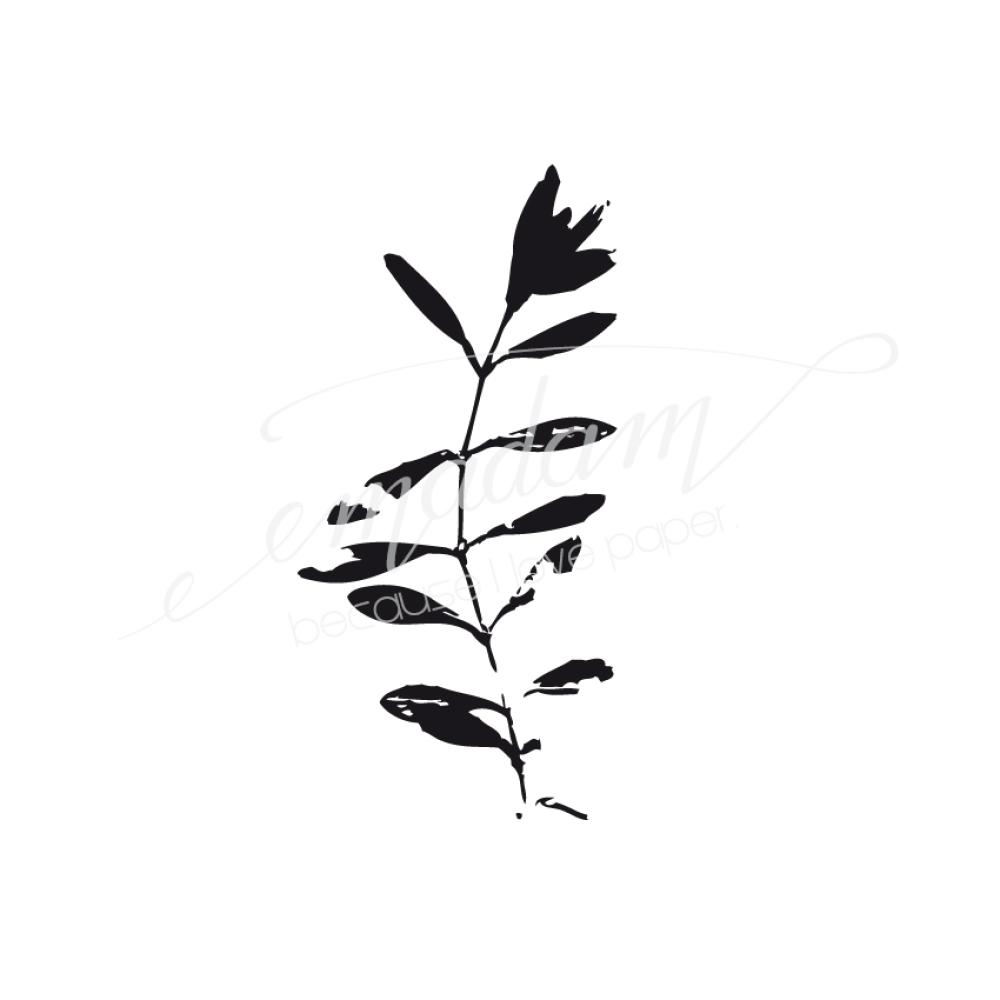 Stamp - Silver plant