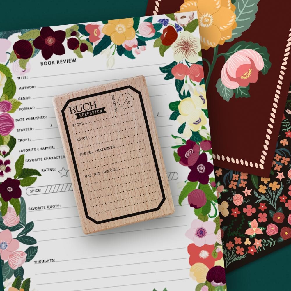 Rubber stamp - Book review (german version)
