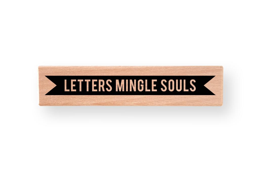 Stempel - Letters mingle souls, Banner