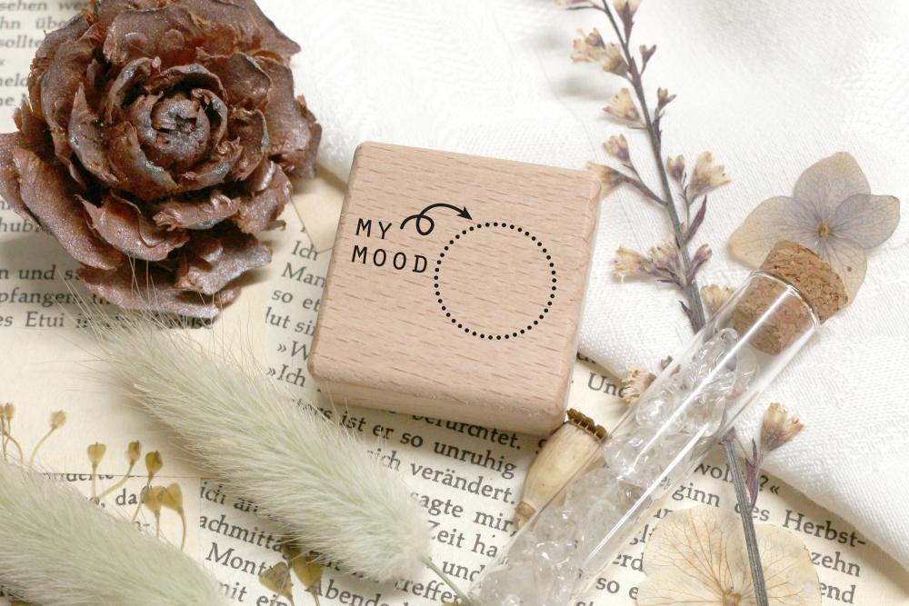 Rubber stamp - Moodtracker Circle