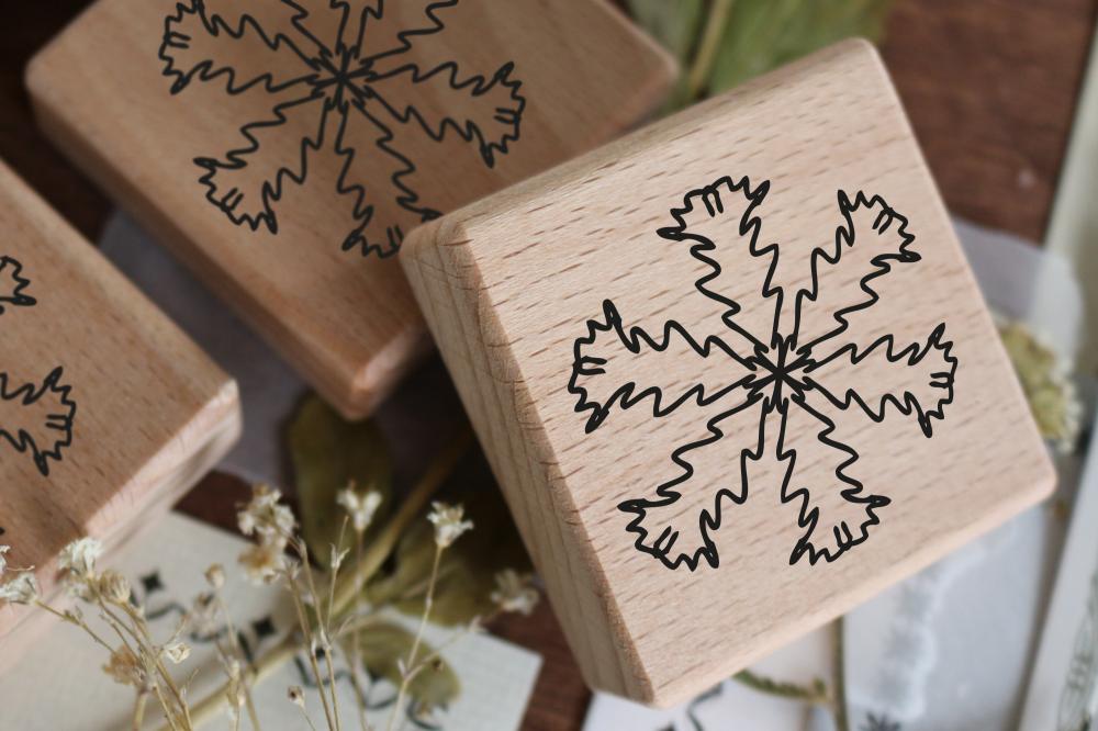 Rubber stamp - Snowflake No. 4
