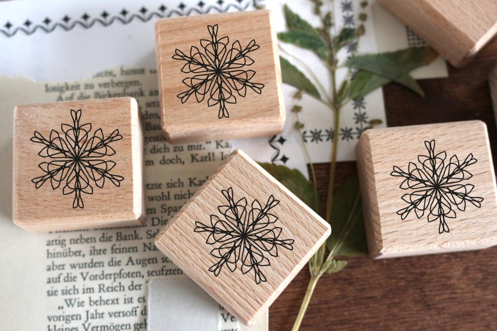 Rubber stamp - Snowflake No. 6