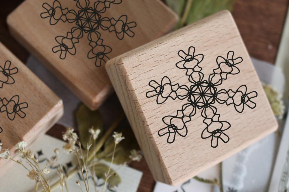 Rubber stamp - Snowflake No. 7