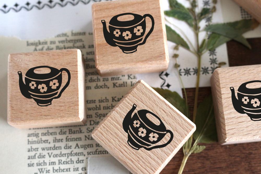 rubber stamp_teapot