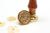 Wax seal stamp - Abstract floral No. 75