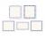Notecards - Vintage-set, 125 pieces